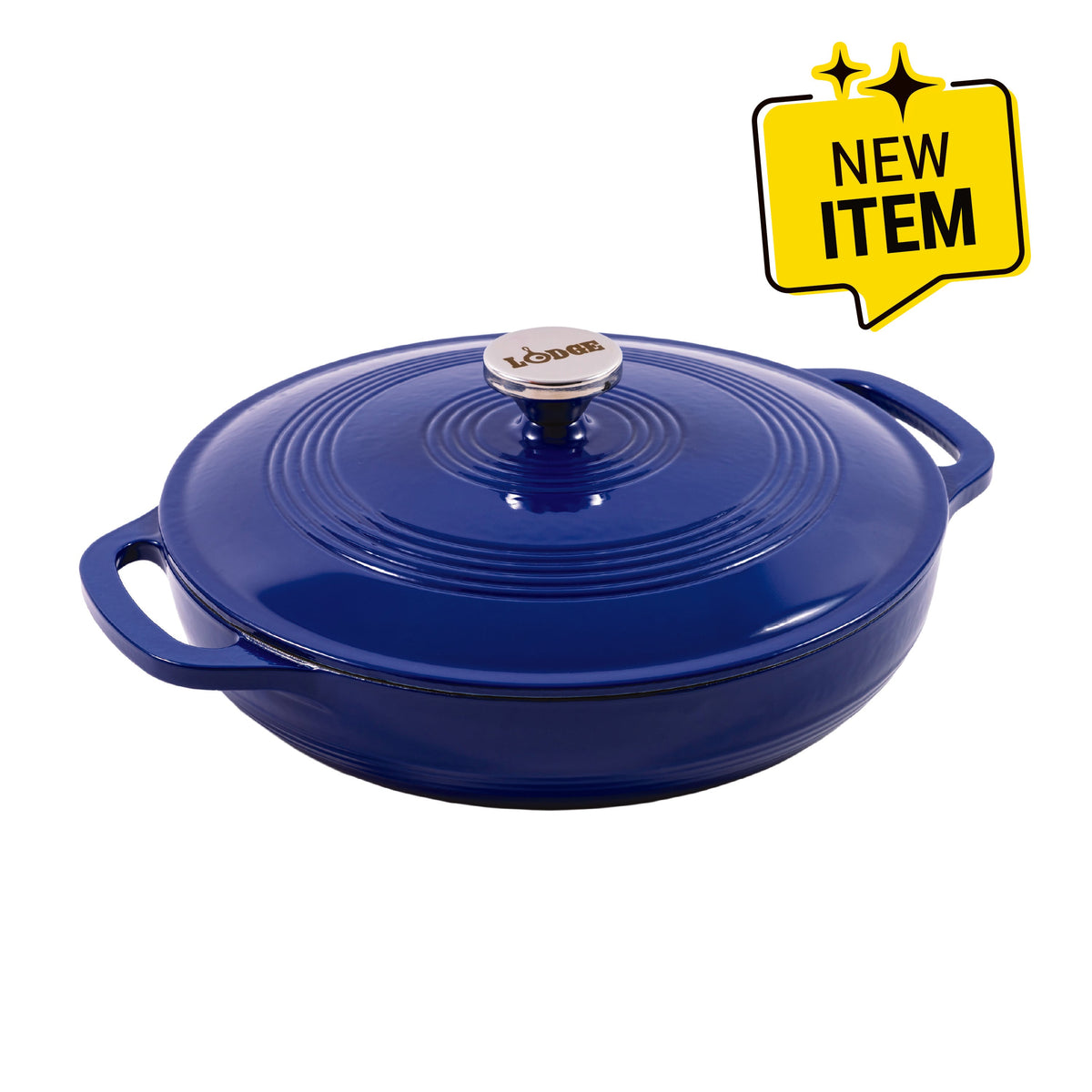 Essential Enamel Braiser | Versatile Cast Iron Cooking