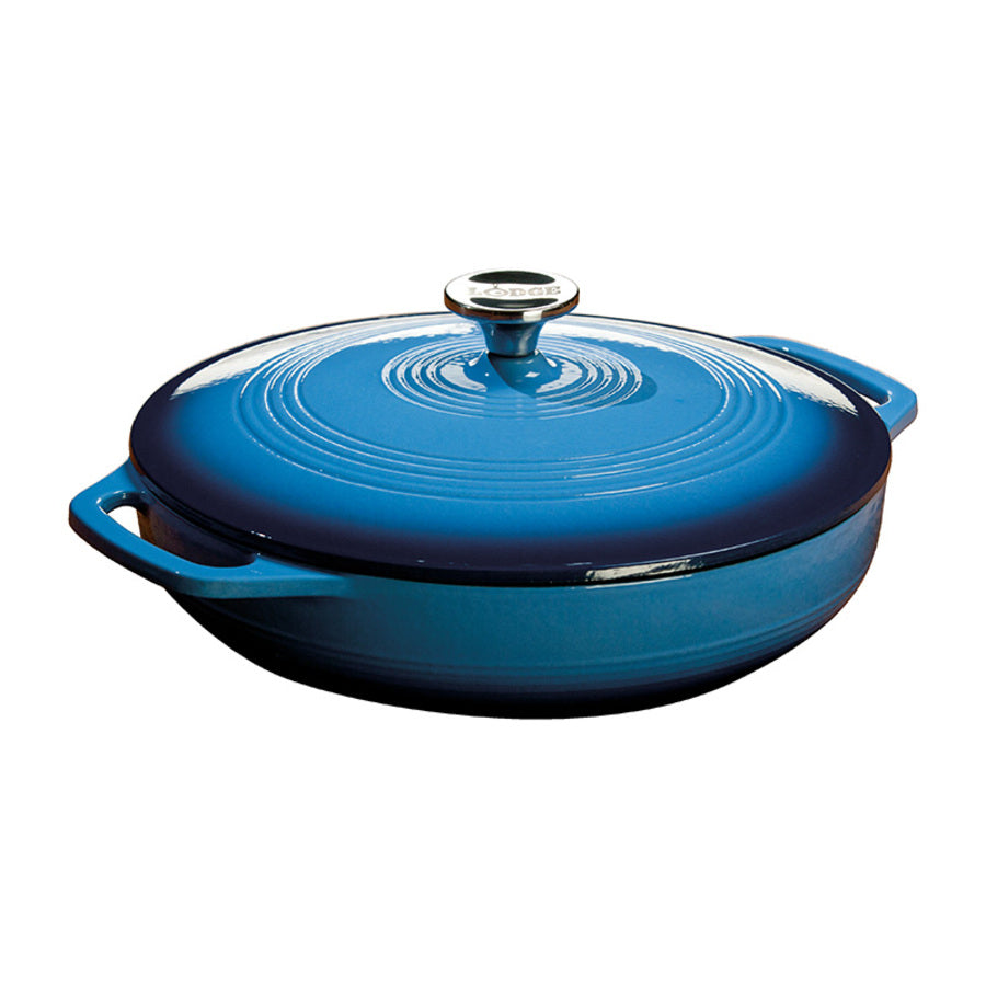 Essential Enamel Braiser | Versatile Cast Iron Cooking