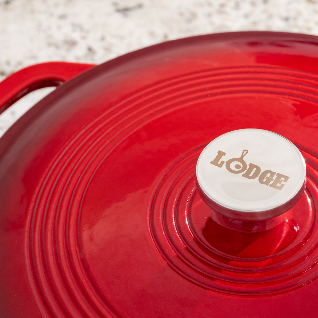 Essential Enamel Braiser | Versatile Cast Iron Cooking