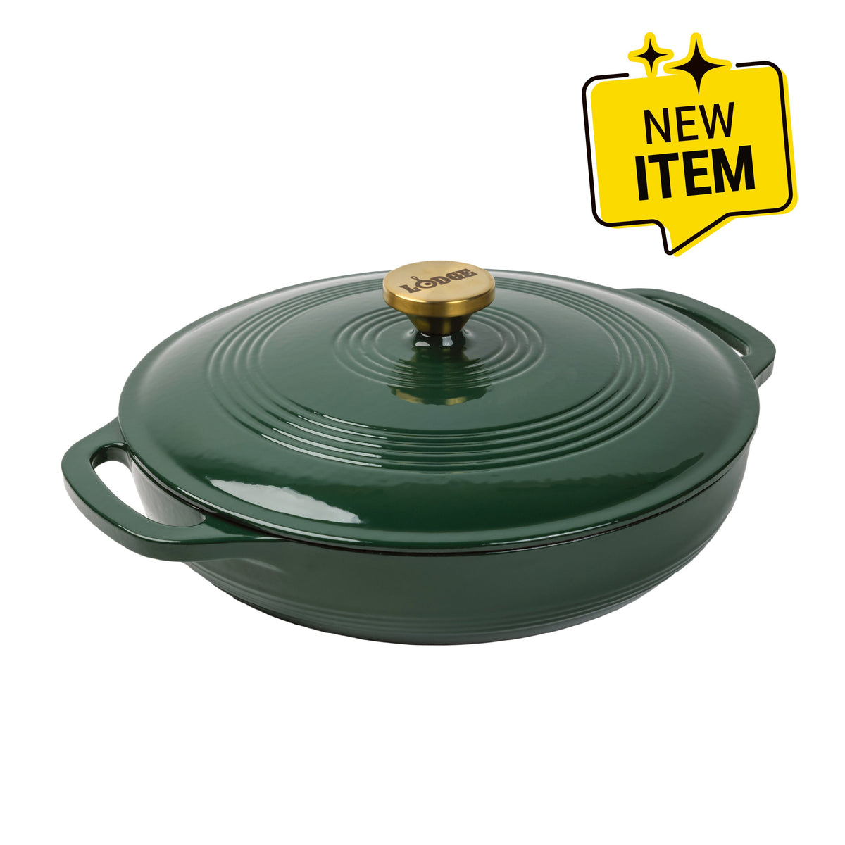 Essential Enamel Braiser | Versatile Cast Iron Cooking