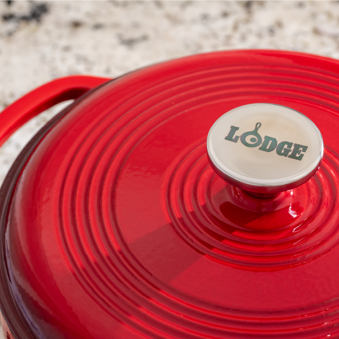 4.5 Quart Essential Enamel Dutch Oven | Versatile Cast Iron Cooking