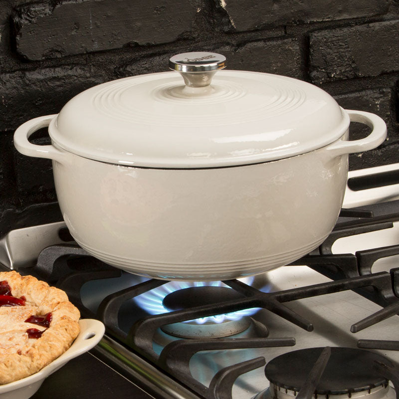 6 Quart Essential Enamel Dutch Oven | Versatile Cast Iron Cooking
