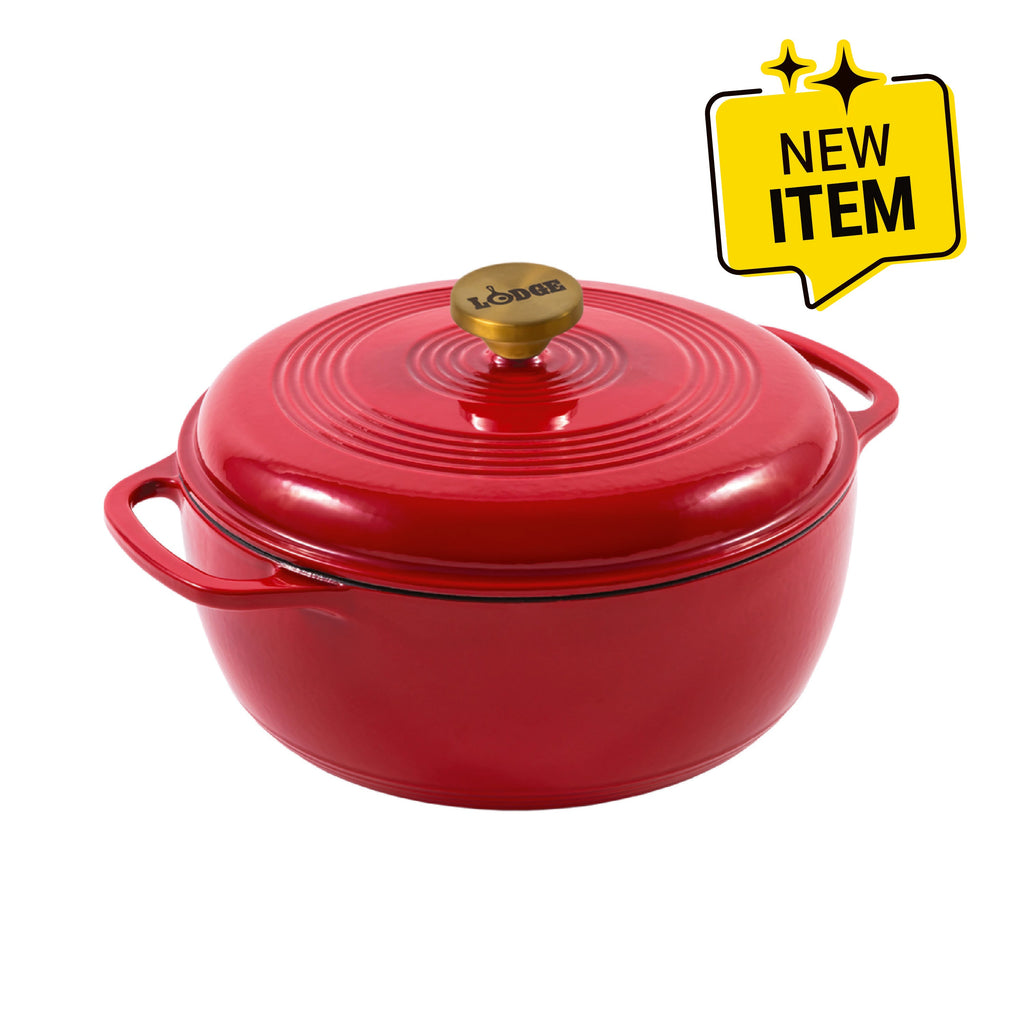 6 Quart Essential Enamel Dutch Oven | Versatile Cast Iron Cooking