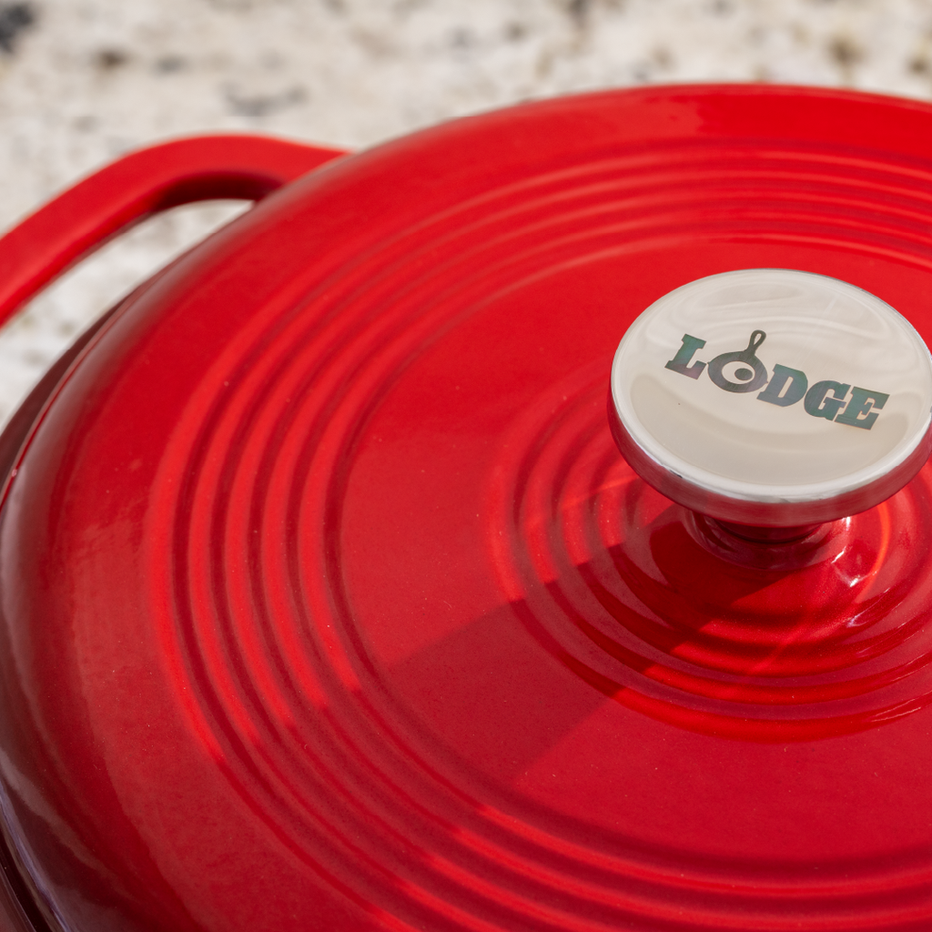 6 Quart Essential Enamel Dutch Oven | Versatile Cast Iron Cooking