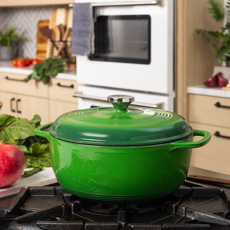 6 Quart Essential Enamel Dutch Oven | Versatile Cast Iron Cooking