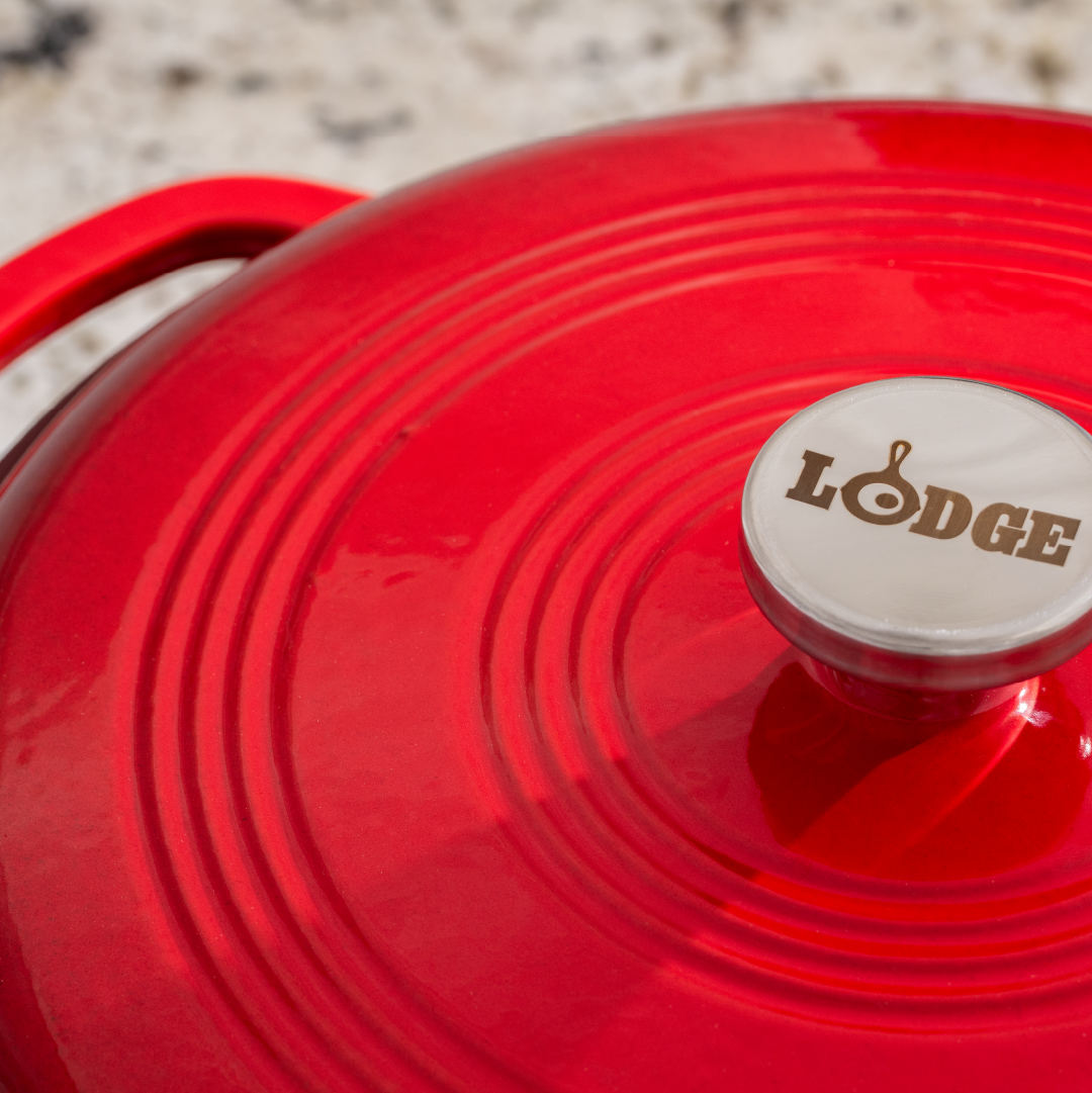 7.5 Quart Essential Enamel Dutch Oven | Versatile Cast Iron Cooking