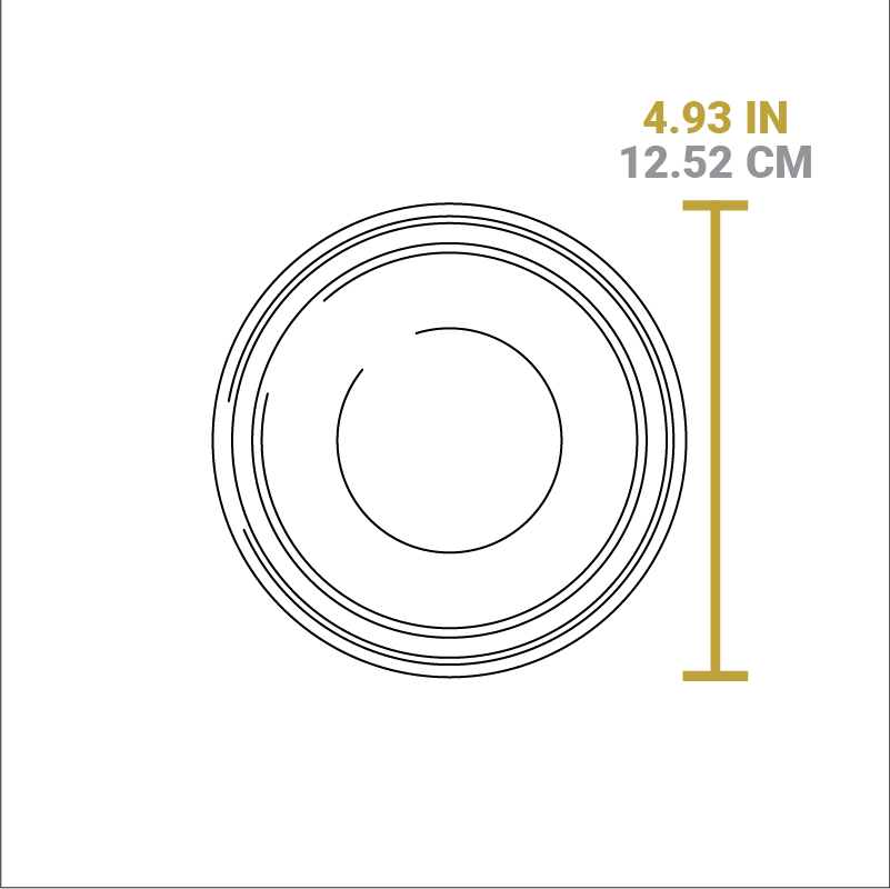 Heat-Treated 5 Inch Cast Iron Lid | Cookware Replacement Part