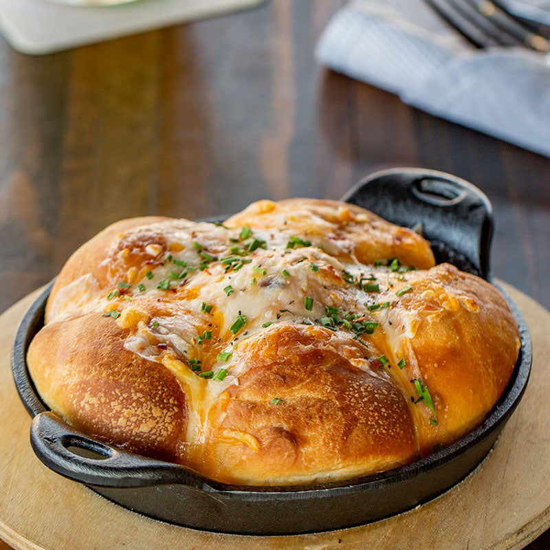 Heat-Treated 14 Ounce Round Cast Iron Mini Server | Classic Cast Iron Cooking
