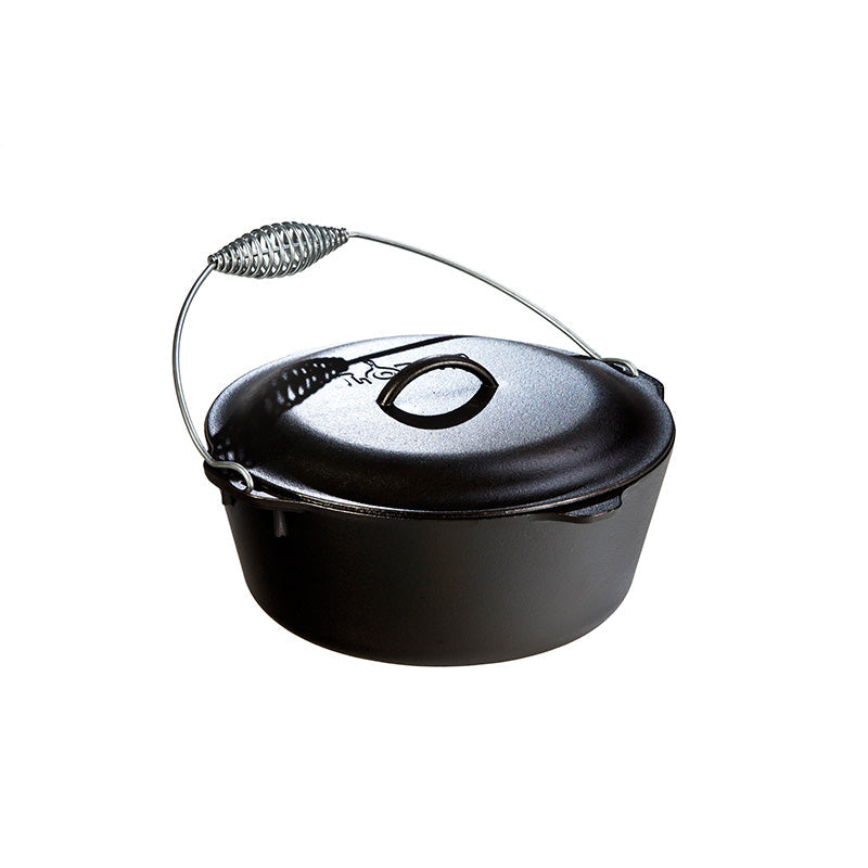 Dutch Oven with Bail Handle | Versatile Cast Iron Cooking