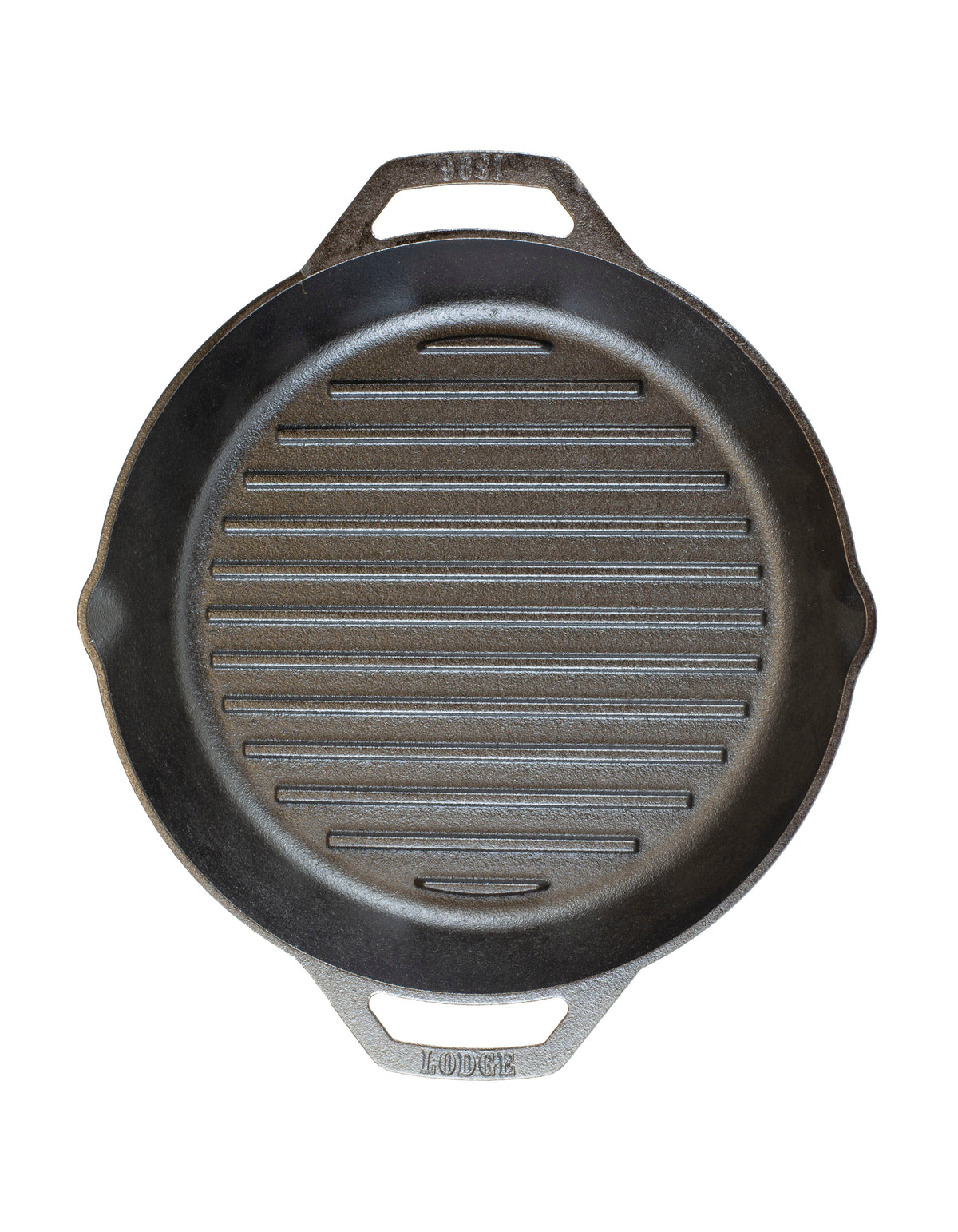 Dual Handle Cast Iron Grill Pan | Stovetop and Grill Cooking
