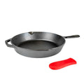 12 Inch Cast Iron Skillet with Handle Holder | Everyday Seasoned Cast Iron