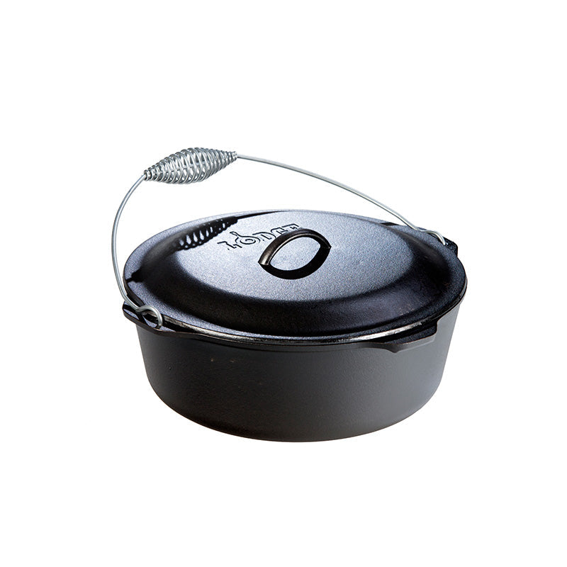 Dutch Oven with Bail Handle | Versatile Cast Iron Cooking