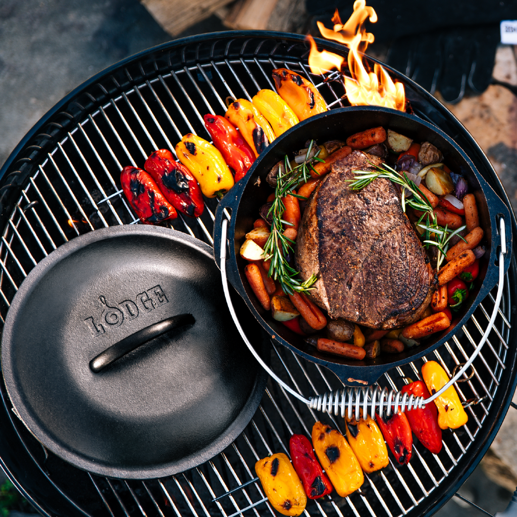 Dutch Oven with Bail Handle | Versatile Cast Iron Cooking