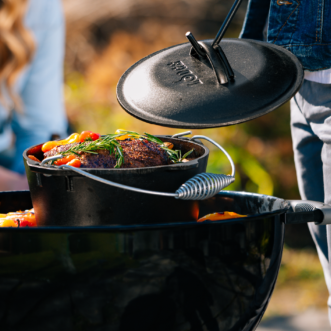 Dutch Oven with Bail Handle | Versatile Cast Iron Cooking