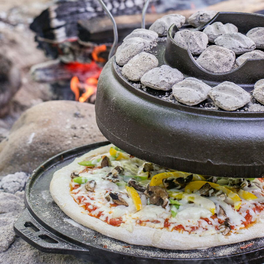 14 Inch Cast Iron Cook-It-All | Stovetop and Grill Cooking