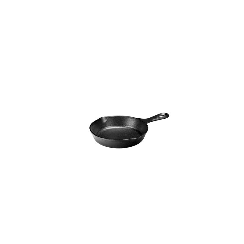 Wildlife Series 6.5 Inch Cast Iron Wolf Skillet | Everyday Seasoned Cast Iron