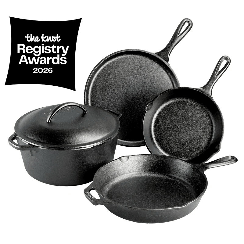 Seasoned Cast Iron 5 Piece Set | Everyday Seasoned Cast Iron