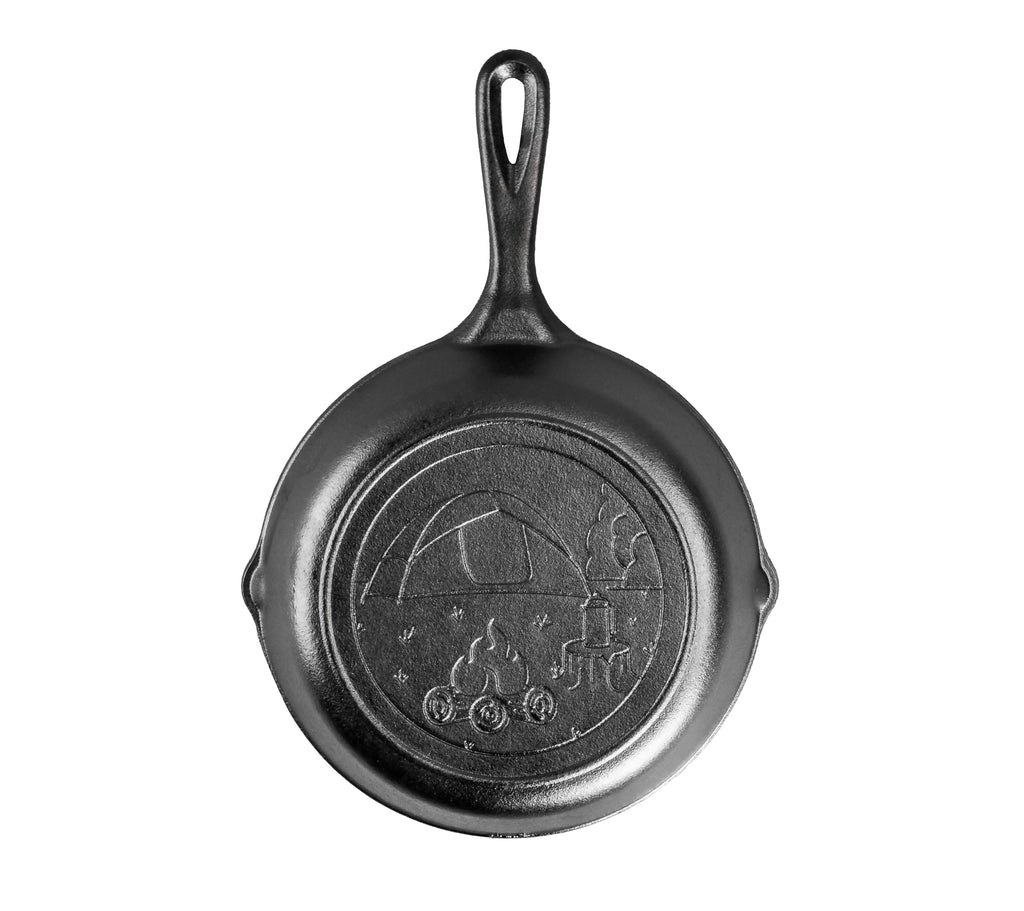 Wanderlust 8 Inch Cast Iron Tent Skillet | Everyday Seasoned Cast Iron