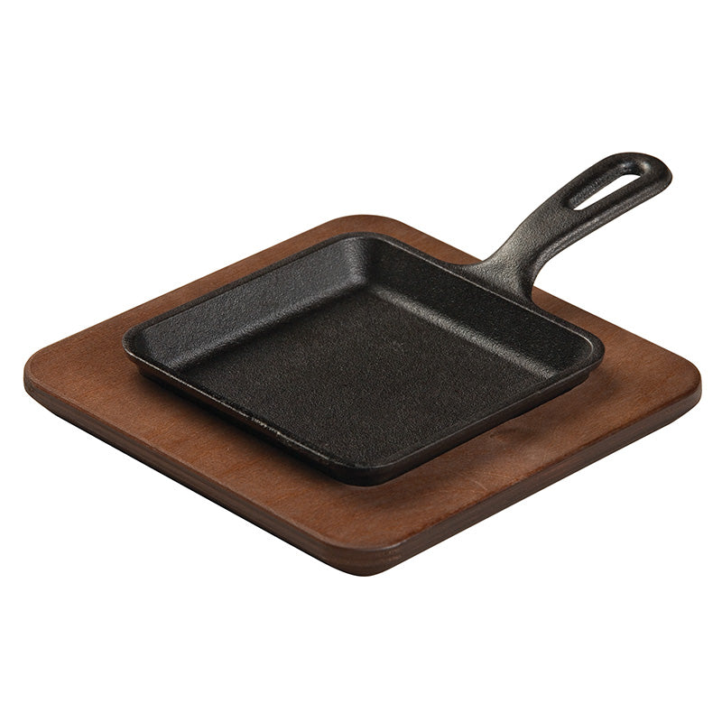 5.5 Square Walnut Wood Underliner | Kitchen Starter Bundle