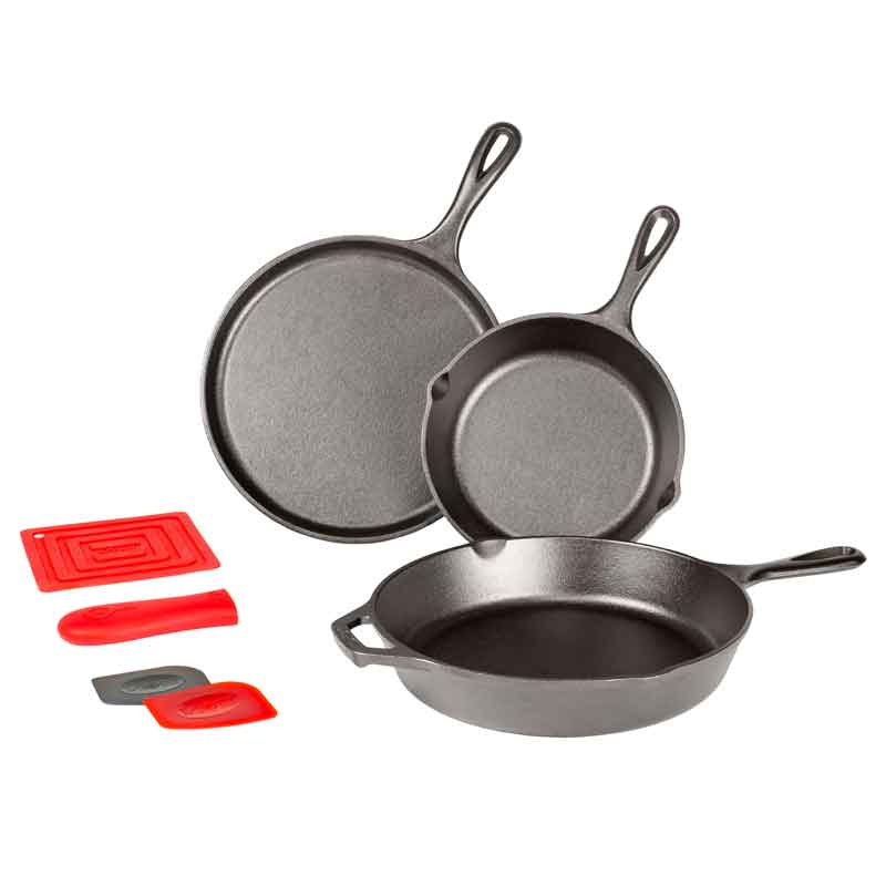 Essential Seasoned Cast Iron Skillet Set | Everyday Seasoned Cast Iron