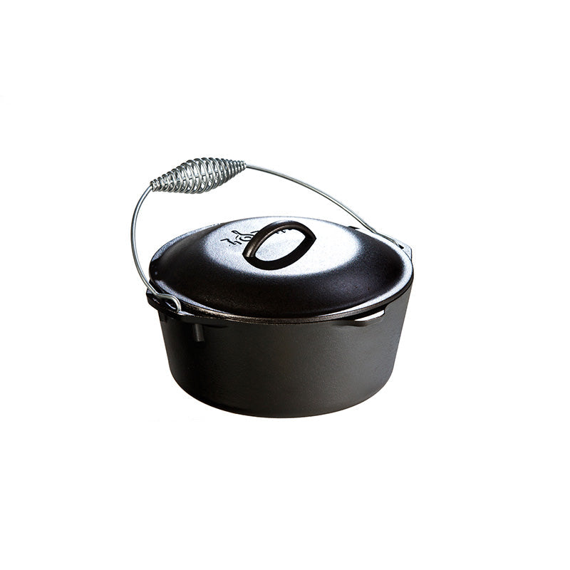 Dutch Oven with Bail Handle | Versatile Cast Iron Cooking