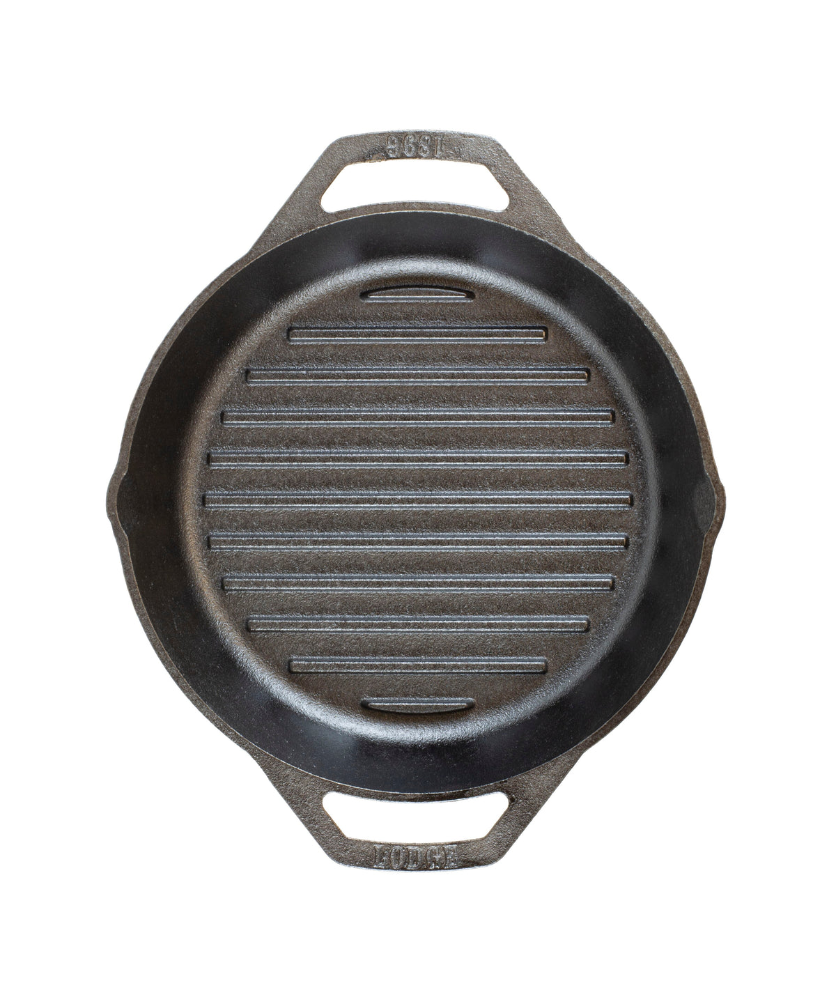 Dual Handle Cast Iron Grill Pan | Stovetop and Grill Cooking
