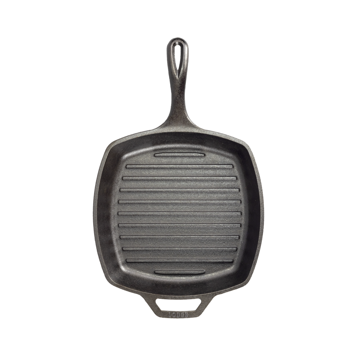 10.5 Inch Square Cast Iron Grill Pan | Stovetop and Grill Cooking
