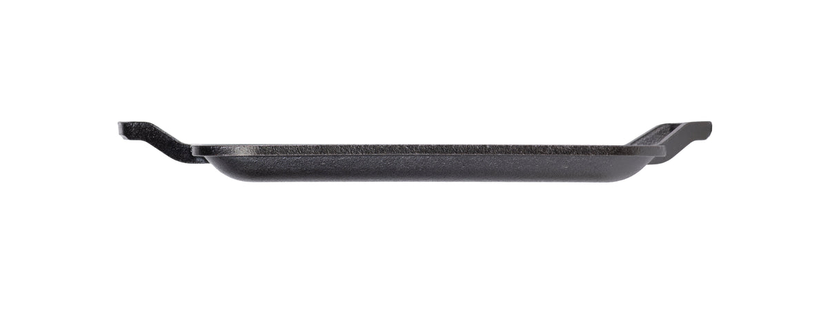 Chef Collection 11 Inch Cast Iron Square Grill Topper | Stovetop and Grill Cooking