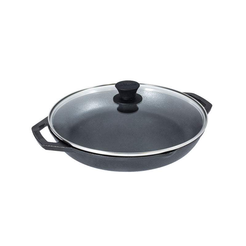 Chef Collection 12 Inch Cast Iron Everyday Pan | Lightweight Premium Cast Iron