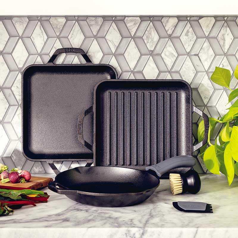 Chef Collection Gourmet Set | Stovetop and Grill Cooking