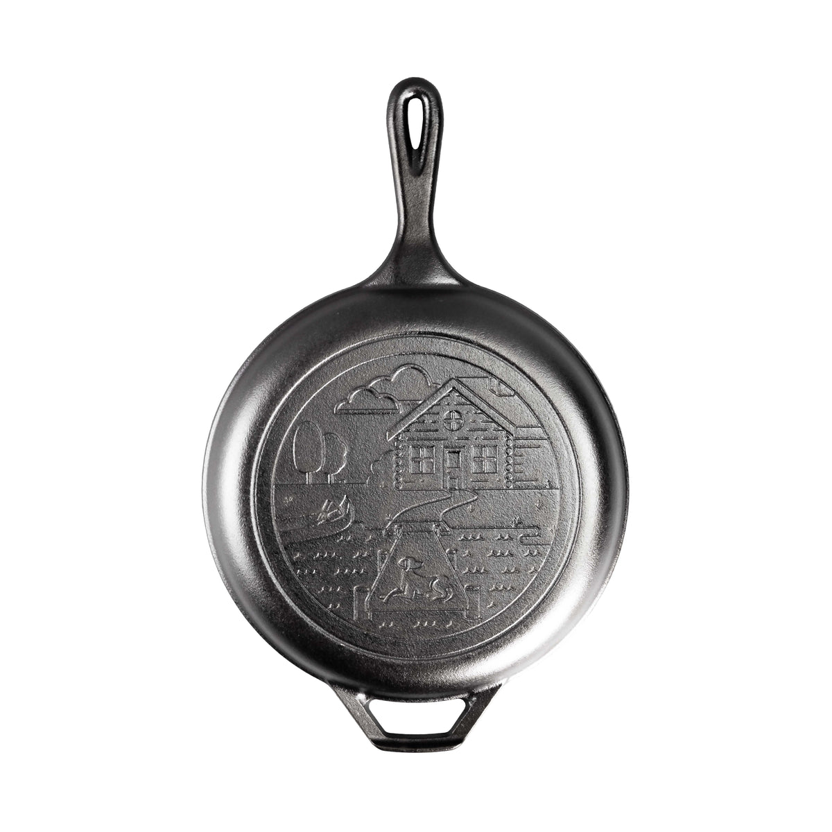 Wanderlust 3.2 Quart Cast Iron Cabin Combo Cooker | Versatile Cast Iron Cooking