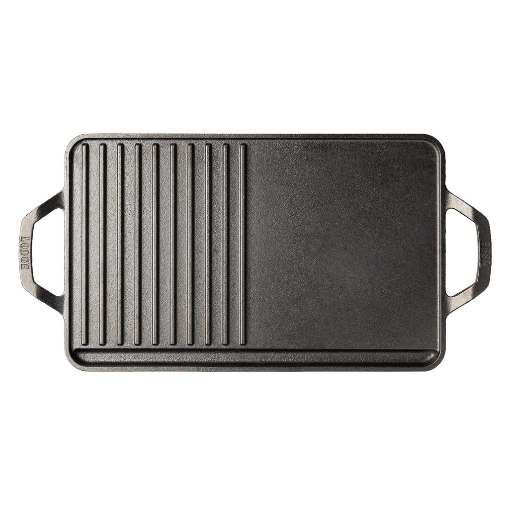 Chef Collection Single-Sided Grill/Griddle | Stovetop and Grill Cooking