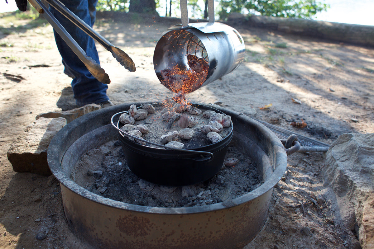 Charcoal Chimney Starter | Outdoor Cooking Essential
