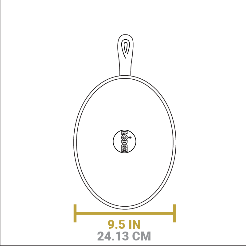Seasoned Cast Iron Serve in Style Set | Stovetop and Grill Cooking