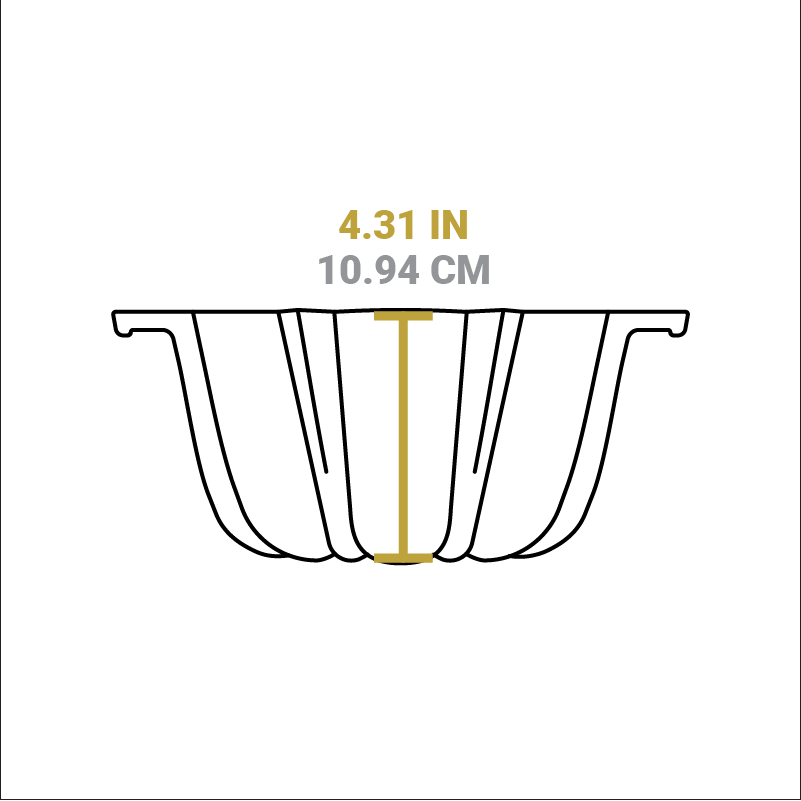 Seasoned Cast Iron Fluted Cake Pan | Kitchen Starter Bundle
