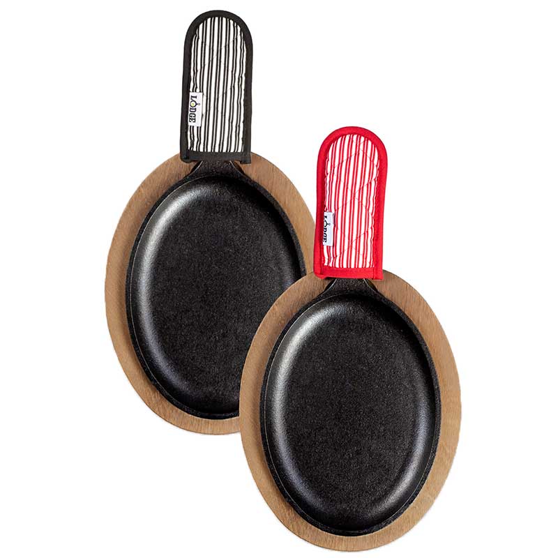 Seasoned Cast Iron Serve in Style Set | Stovetop and Grill Cooking