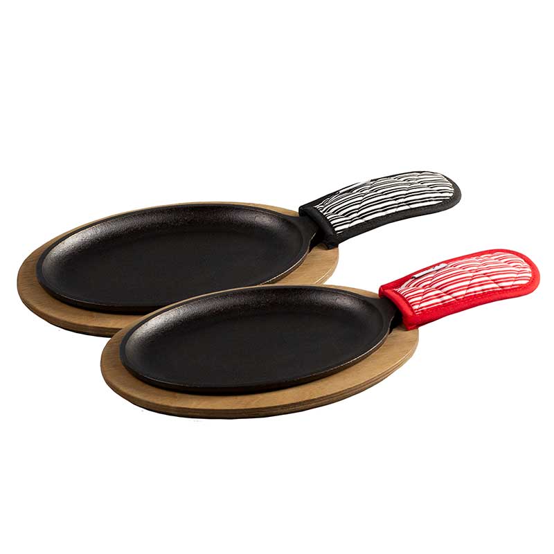 Seasoned Cast Iron Serve in Style Set | Stovetop and Grill Cooking