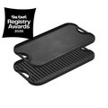 20 x 10.5 Inch Pro-Grid Reversible Grill/Griddle | Stovetop and Grill Cooking