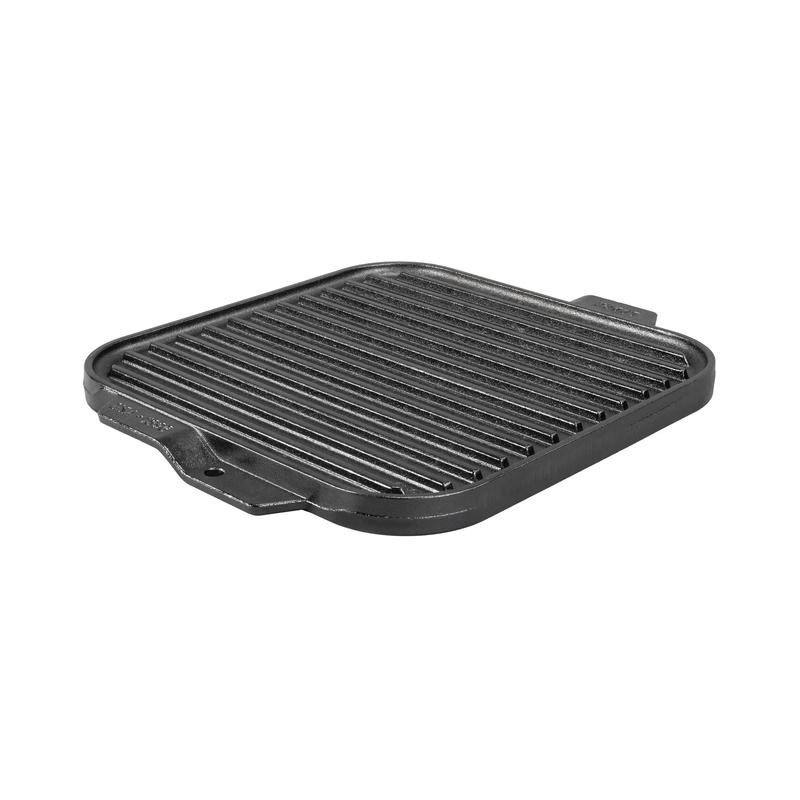 10.5 Inch Single Burner Reversible Grill/Griddle | Stovetop and Grill Cooking