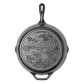 American Road Trip 12 Inch Seasoned Cast Iron Skillet, Massachusetts | Everyday Seasoned Cast Iron