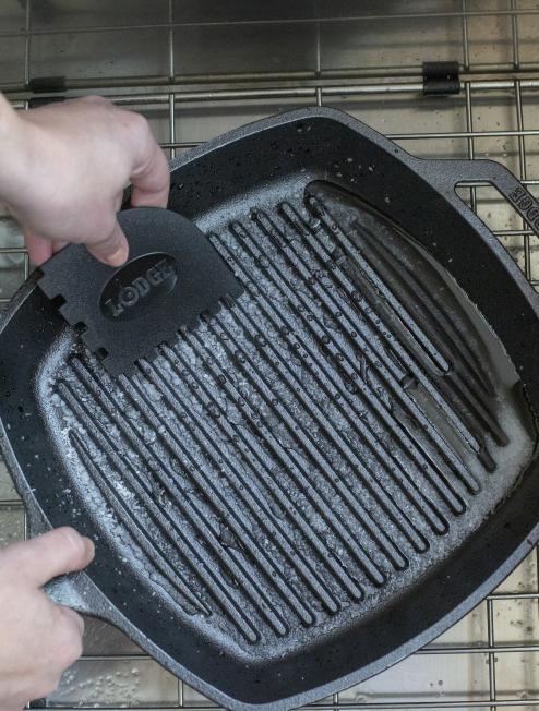 Grill Pan Scrapers | Stovetop and Grill Cooking