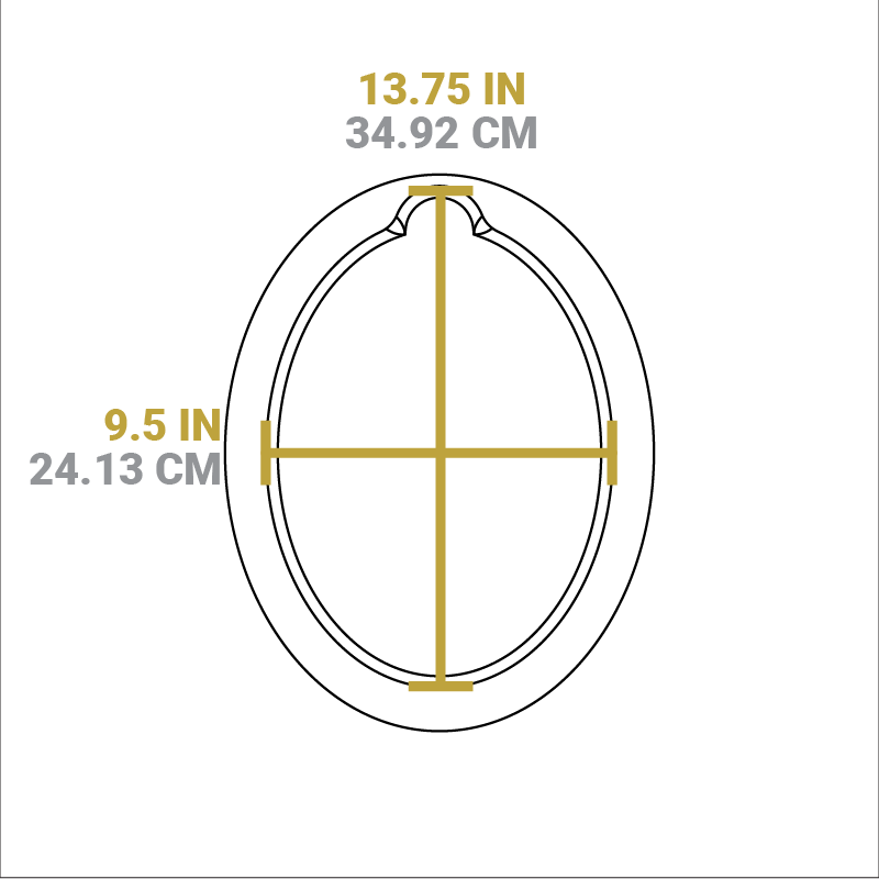 13.25 Inch Jumbo Oval Walnut Wood Underliner | Kitchen Starter Bundle