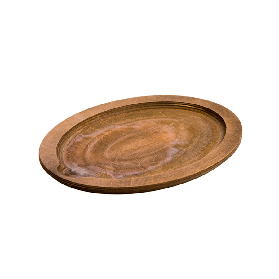 13.25 Inch Jumbo Oval Walnut Wood Underliner | Kitchen Starter Bundle