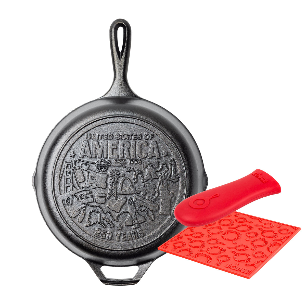 American Icons Skillet & Accessories Set | Everyday Seasoned Cast Iron