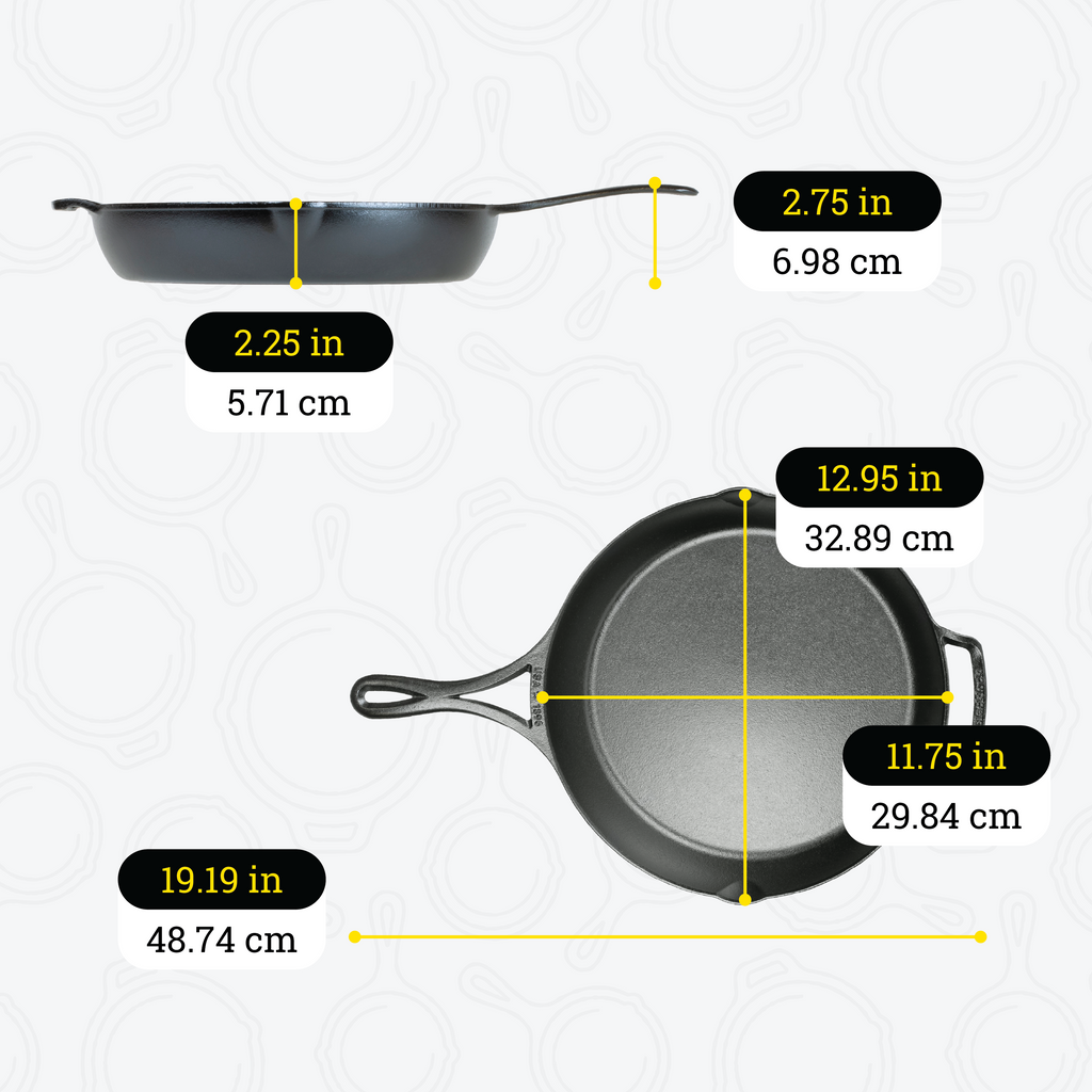Blacklock Lightweight Skillet | Everyday Seasoned Cast Iron