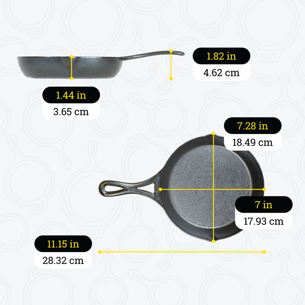 Blacklock Lightweight Skillet | Everyday Seasoned Cast Iron