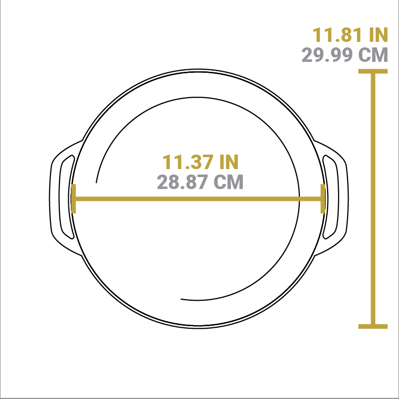 Essential Enamel Braiser | Versatile Cast Iron Cooking
