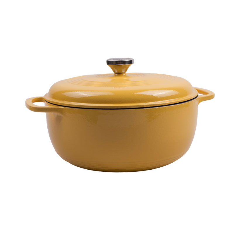 6 Quart Essential Enamel Dutch Oven | Versatile Cast Iron Cooking