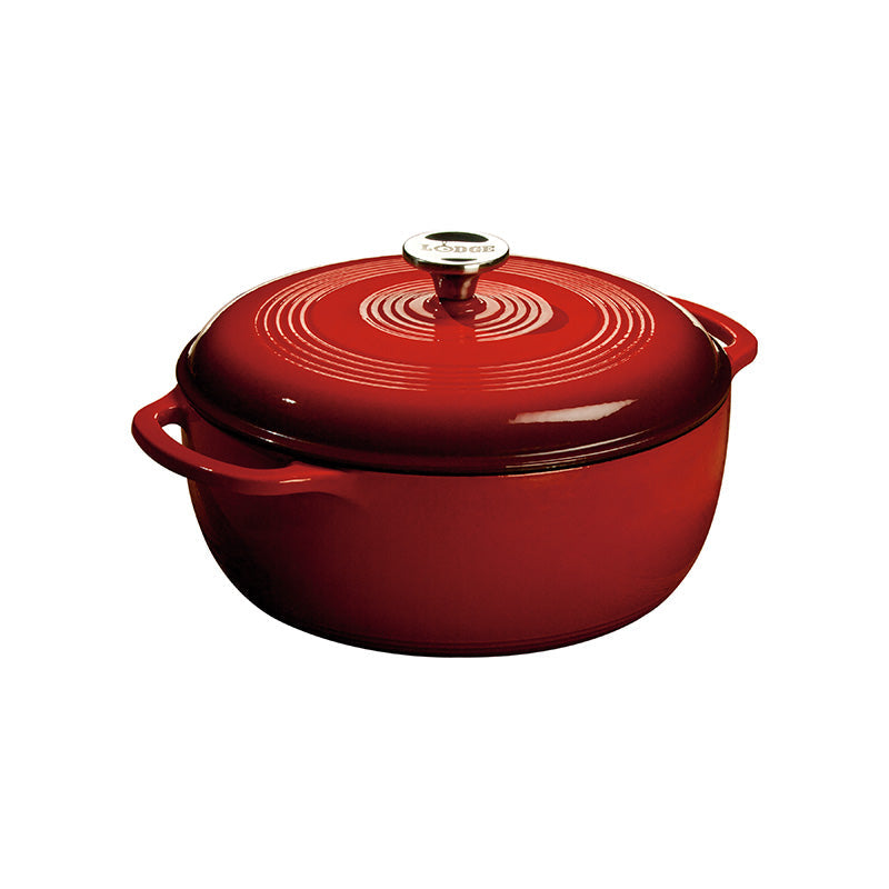 6 Quart Essential Enamel Dutch Oven | Versatile Cast Iron Cooking