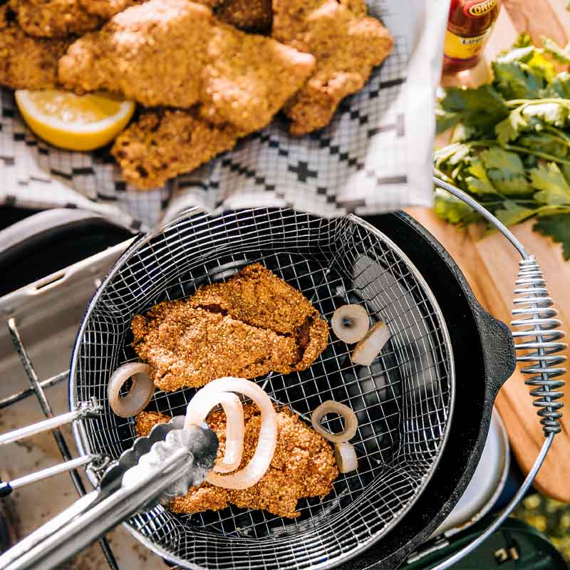 Fry Baskets | Campfire Cooking Gear